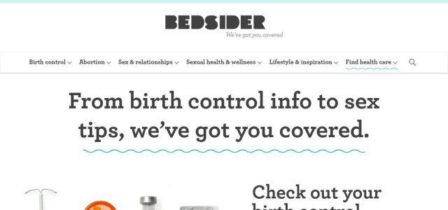 Bedsider: 피임·성 건강·관계 정보 지원